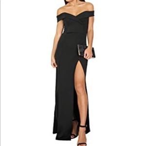 Long Black Evening Dress